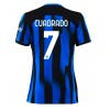 Inter Milan Juan Cuadrado #7 Hjemmedrakt Kvinner 2023-24 Kortermet